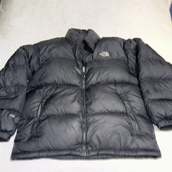 Men’s The North Face Black 700 Down Fill Puffer Jacket Size XLarge - Picture 1 of 8